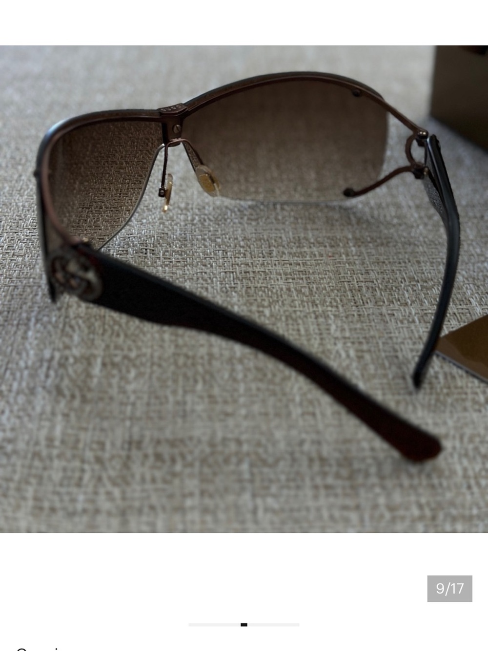 Gucci Y2K Shield Sunglasses (Model 2807/S) - Picture 8 of 15